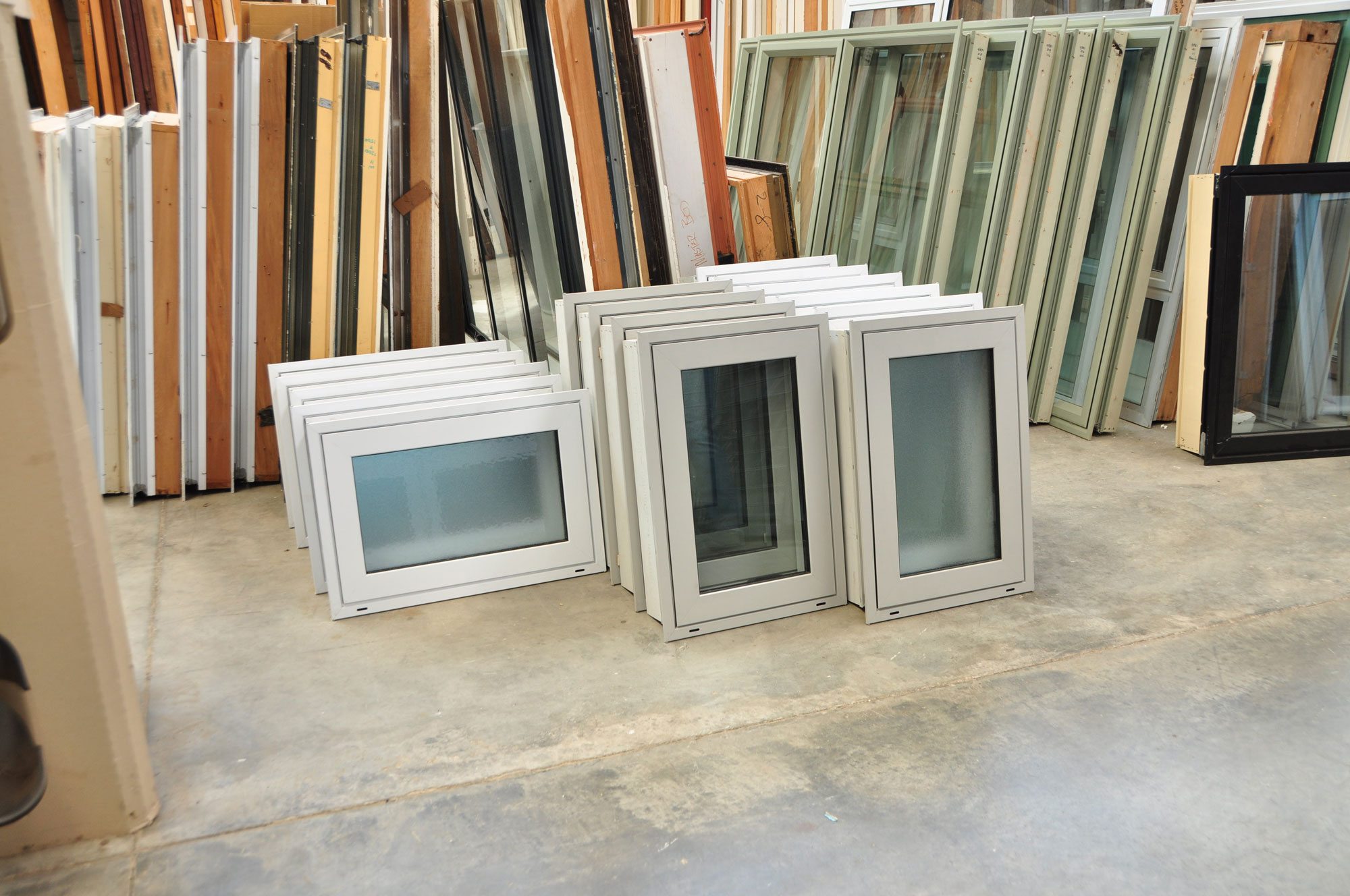 Double glazed windows